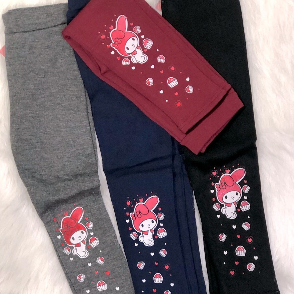 Girls/Toddler Fleece Lined Leggings Bundle -XL